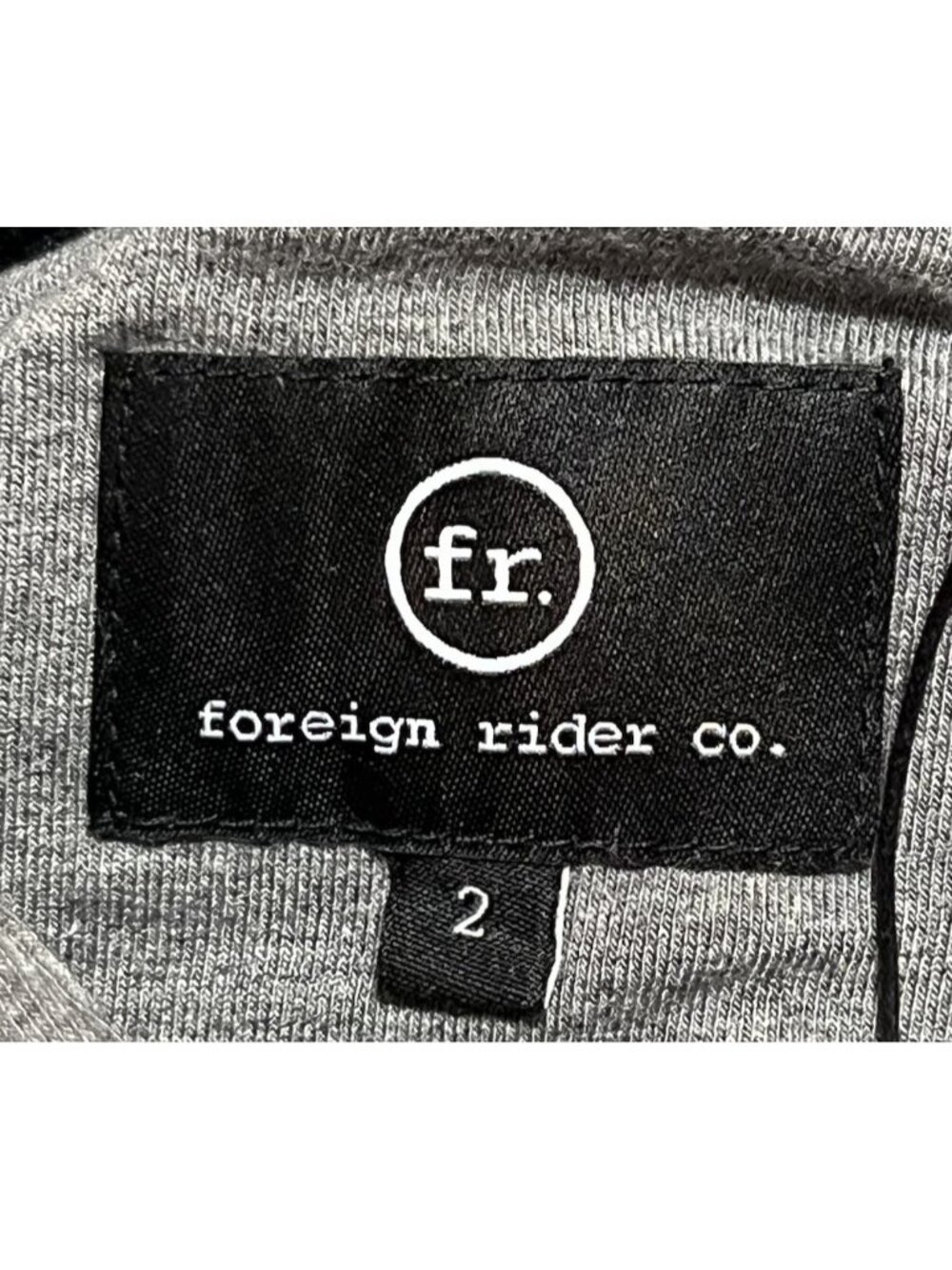 Foreign Rider Solace Hoodie Men’s M Gray French Terry Athleisure Streetwear NWT - Picture 7 of 9